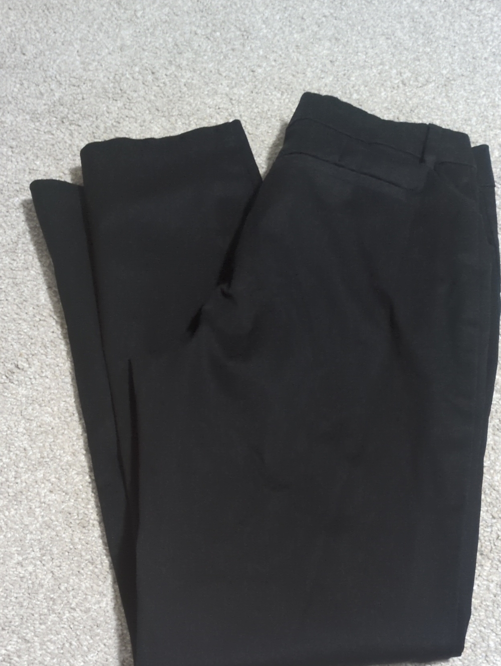 Lee Black Men's Dress Trousers - Classic Straight Fit